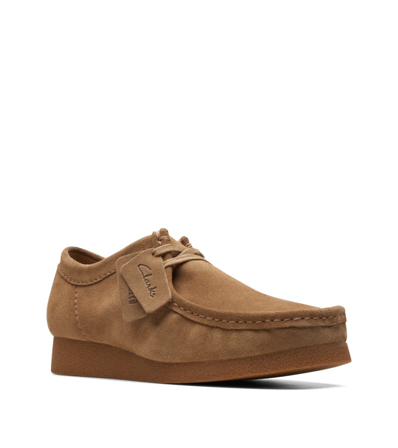 Clarks - WallabeeEVO Dark Sand Suede